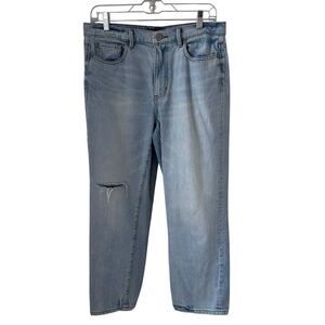 Banana Republic Vintage Straight Jeans Size 29 Mid Rise Cropped 100% Cotton